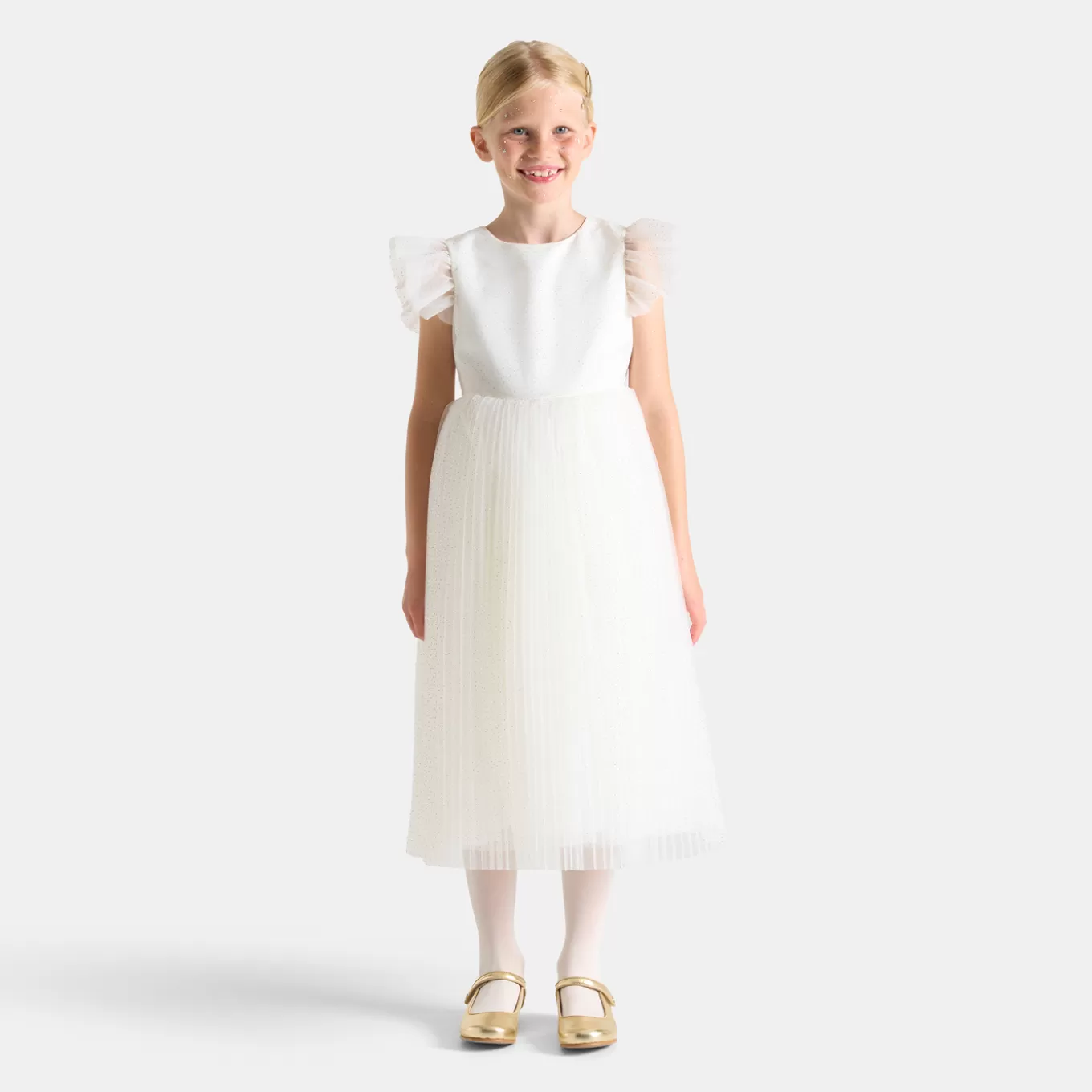 Best Jacadi Weihnachtskostüm für Mädchen WEISS/GOLD