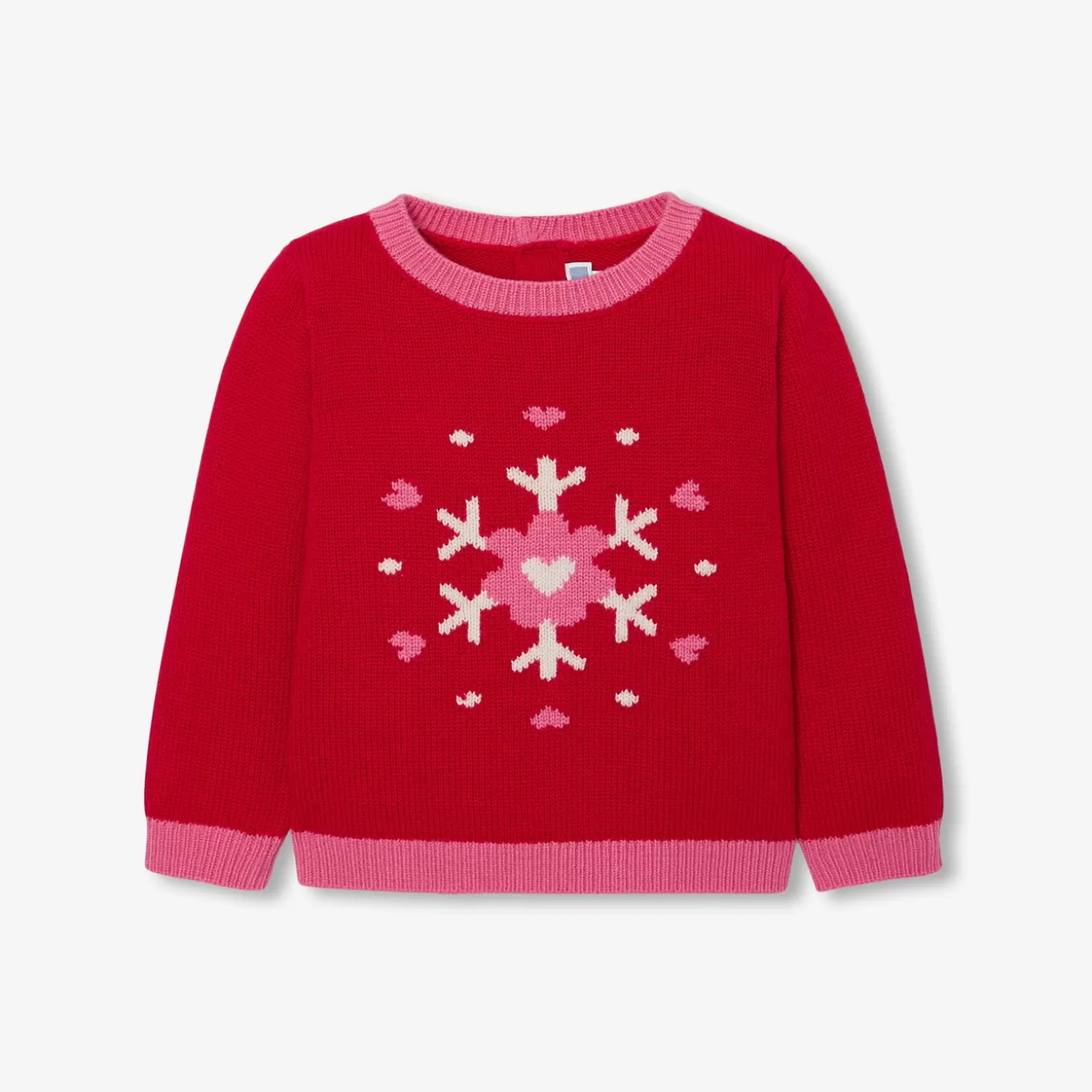 Best Sale Jacadi Weihnachtspullover Kleinkind Mädchen ROT JACADI