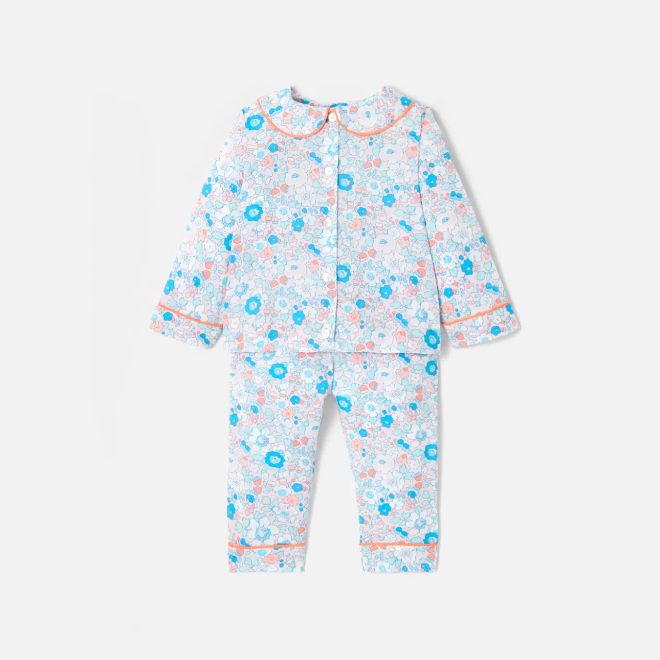 Best Sale Jacadi Weihnachtsstrampler aus Liberty-Stoff für Mädchen MEHRFARBIG