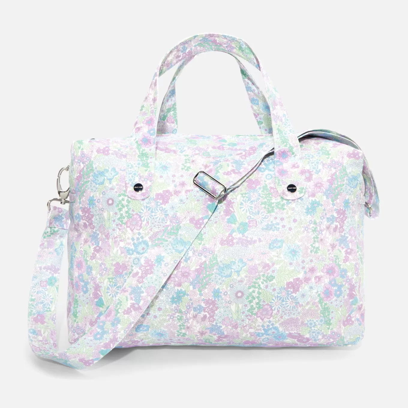 Fashion Jacadi Wickeltasche aus Liberty-Stoff WEISS/MEHRFARBIG