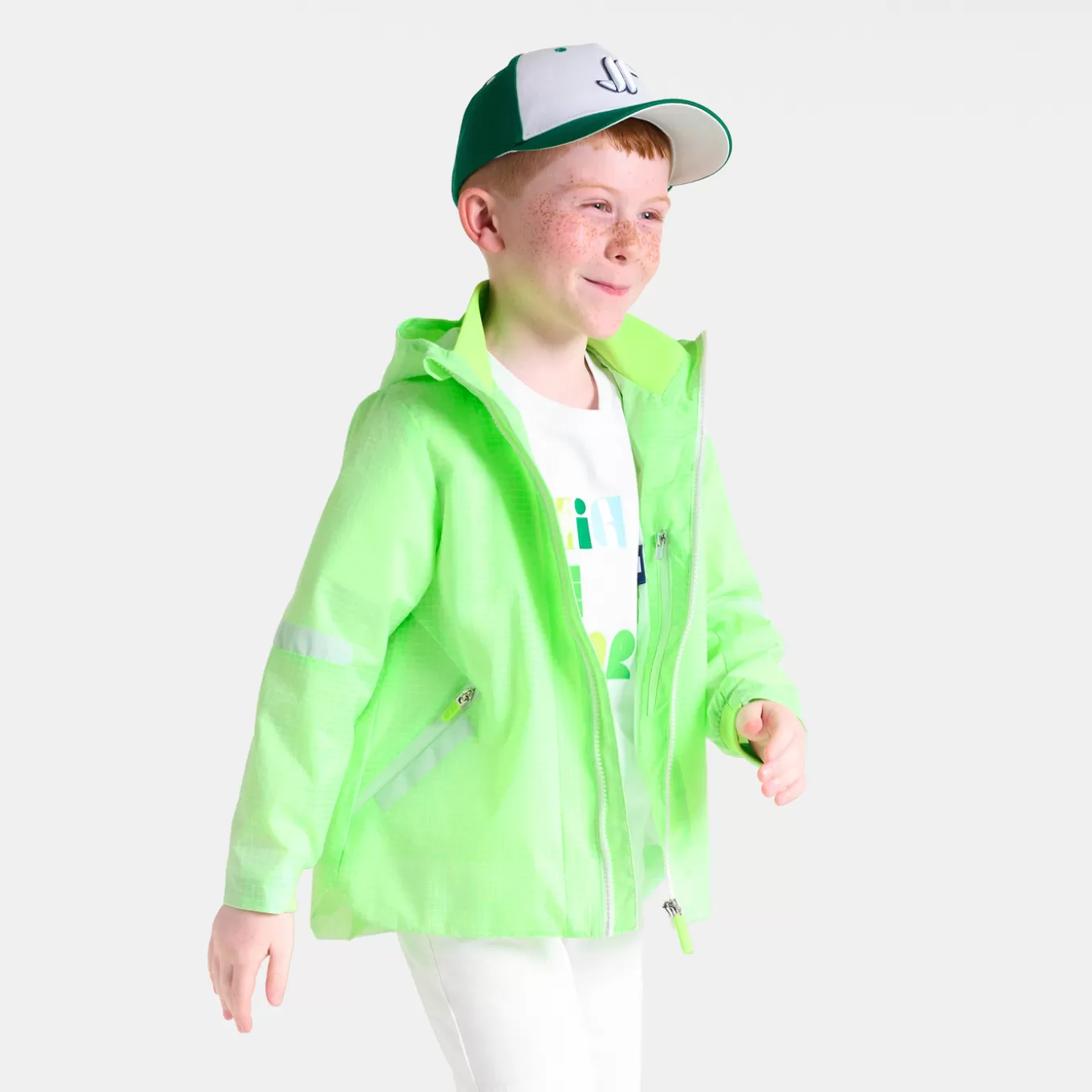 Flash Sale Jacadi Windjacke für Jungen WEISS/GRÜN